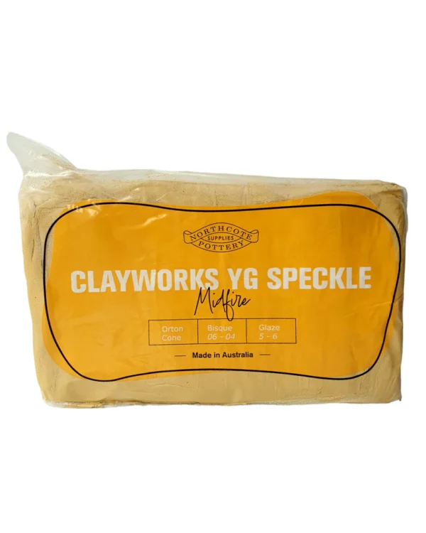 Neighbourhood Kilns Clayworks Yellow Speckle 10kg